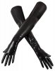 Latex gloves lateksowe czarne rękawiczki M